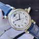 Swiss Copy IWC Da Vinci Automatic Moon Phase Miyota9015 Watch Blue Leather Strap (3)_th.jpg